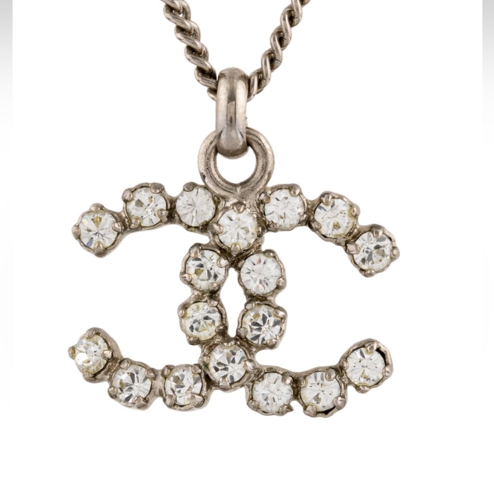 Authentic Chanel CC straus Necklace